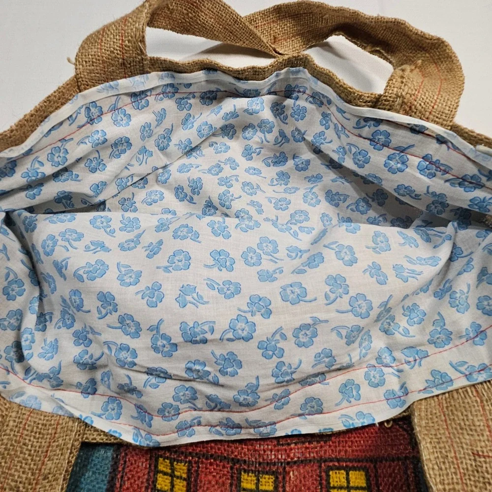 N/A vintage burlap